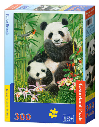 CASTOR PUZZLE 300 PANDA BRUNCH 0507