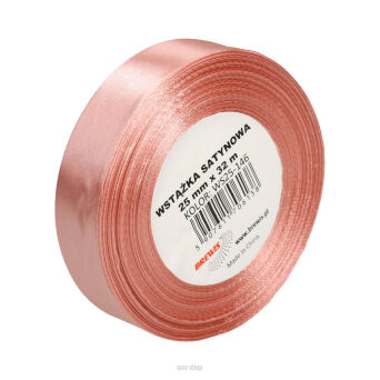 WSTĄŻKA SATYNOWA 25MM/32M GUMA BALONOWA 6138