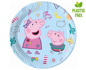 TALERZYKI PAPIEROWE PEPPA PIG 23CM [8] 4364