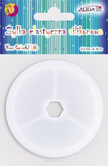 ŻYŁKA ELASTYCZNA SILIKONOWA 0,5mm 30M 9938 NN