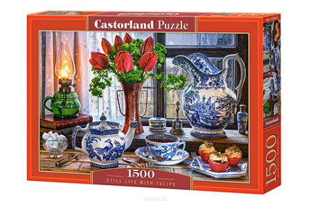 CASTOR PUZZLE 1500 STILL LIFE WITH TULIPS 1820