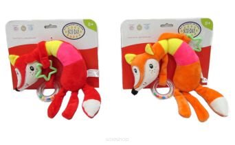 PLUSZ LISEK Z GRZECHOTKĄ BLISTER 27 CM 2160