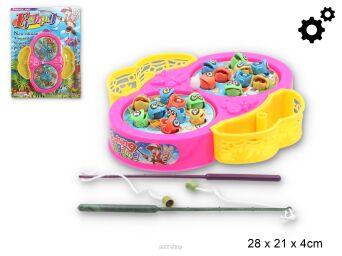 GRA RYBKI ŁOWIENIE NAKRĘCANE BLISTER 28X21 5216 