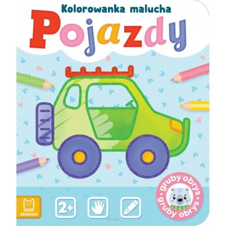 KOLORWANKA MALUCHA POJAZDY 6838