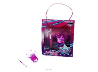 ZESTAW PIERŚCIONEK BŁYSZCZYK DO UST 13X11 CM 3569