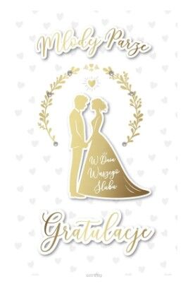 KARTKA GRATULACJE MŁODEJ PARZE 6993 NN