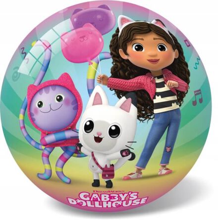 PIŁKA GUMOWA KOCI DOMEK GABI LICENCJ 23 CM 2879 NN