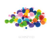 POMPONY MIX KOL. 10,15,20,25 MM 4233 - 2