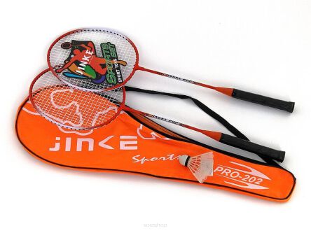 GRA BADMINTON W POKROWCU 68X22 CM 3094