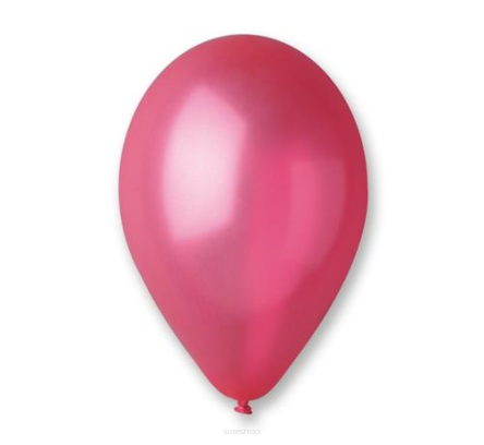 BALONY METAL CZERWONY 10' 100 SZT [50] 3216 NN 