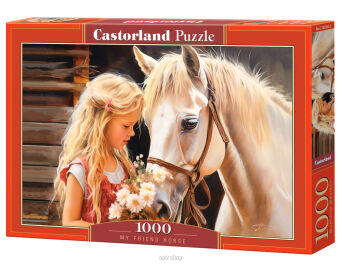 CASTOR PUZZLE 1000 MY FRIEND HORSE 5205 