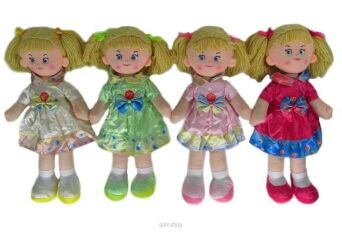 PLUSZ LALKA 30 CM Z GŁOSEM 4521