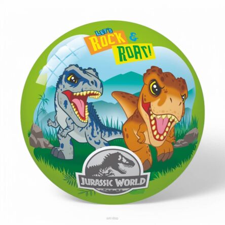 PIŁKA GUMOWA JURRASIC WORLD LICENCJA 23 CM 2893 NN