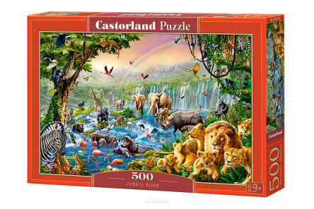 CASTOR PUZZLE 500 JUNGLE RIVER 2141