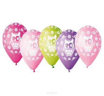 BALONY PREMIUM SÓWKA 5 SZT [10] 0760