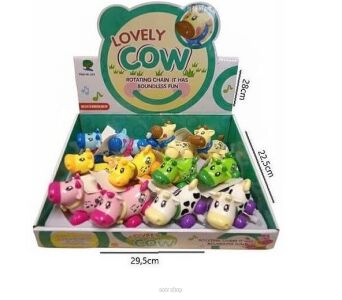 NAKRĘCANKA KRÓWKA 9 CM (12) 3241