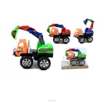 AUTO BUDOWLANE KOPARKA 16X13 CM 3700