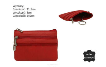 ETUI NA KLUCZE SKÓRZANE K001-AGN RED 5229 NN