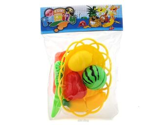 OWOCE DO KROJENIA W KOSZYKU 26X19 CM 6227