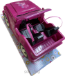 AUTO DLA LALKI RÓŻOWY KABRIOLET 39X21 CM 0601 - 3