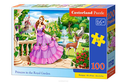 CASTOR PUZZLE 100 PRINCESS IN THE ROYAL GARDEN 109