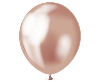 BALONY B&C PLATYNOWE RÓŻOWO ZŁOTE 2892 NN