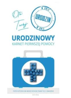 KARTKA URODZINY 18 PIERWSZA POMOC NIEB 1974 NN