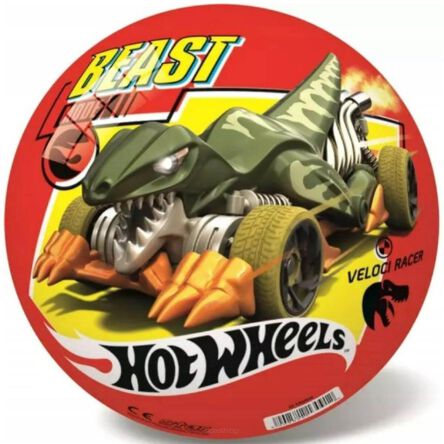 PIŁKA GUMOWA HOT WHEELS LICENCJA 23 CM 1032 NN