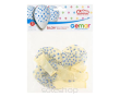 BALONY PREMIUM GROSZKI NIEBIESKIE 5 SZT 8944 NN - 2