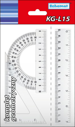 KOMPLET GEOMETRYCZNY MAŁY TIROLPI [10] 3217