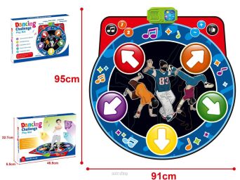 MATA TANECZNA DO TAŃCZENIA DANCING 47X33 CM 3534