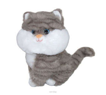 PLUSZ KOT PUCHATY Z DŹW. 22 CM 2853