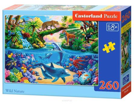 CASTOR PUZZLE 260 WILD NATURE 7576