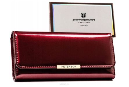 PORTFEL DAMSKI EKO PTN 006-LAK PURPLE 9833 NN