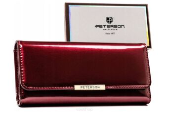 PORTFEL DAMSKI EKO PTN 006-LAK PURPLE 9833 NN