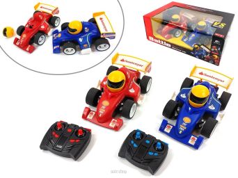 AUTO WYŚCIG BOLIDÓW NA RADIO 2 SZT 40X25 CM 5656