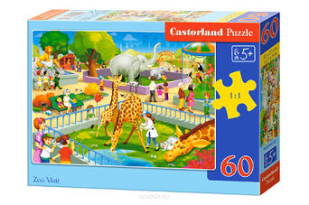 CASTOR PUZZLE 60 ZOO VISIT 6155