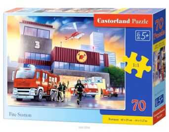 CASTOR PUZZLE 70 FIRE STATION 0121