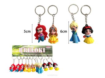 BRELOK BAJKOWA KSIĘŻNICZKA 5/6 CM (12) 7321