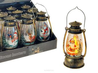 LAMPKA LATARENKA LED NAFTO MOTYW ŚW 12,5 (12) 4504