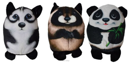 PLUSZ ZWIERZĘTA KULISTE PANDA PIES SZOP 12 CM 9370