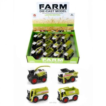 KOMBAJN / POJAZD ROLN METAL NAPĘD 9 CM (12) 7145