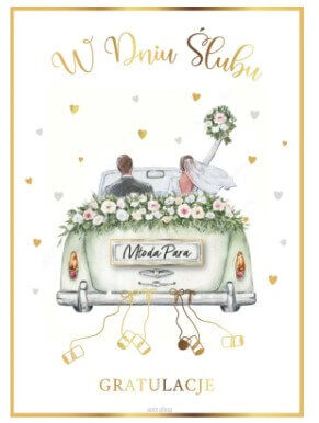 KARTKA W DNIU ŚLUBU 5545 NN