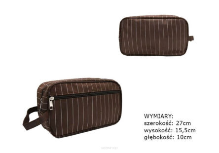 KOSMETYCZKA MĘSKA KOS-15-8156 BROWN 8156 NN