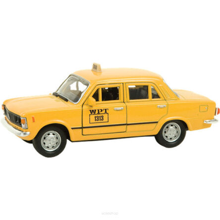 AA WELLY AUTO Z EPOKI PRL FIAT TAXI 1:34 NN
