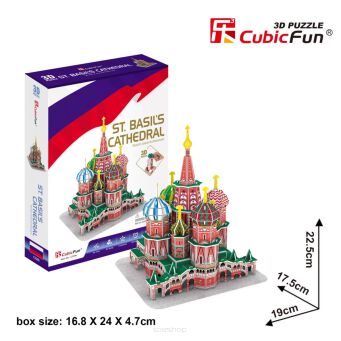 DANTE PUZZLE 3D KATEDRA ŚW. BAZYLA 46 EL 2392