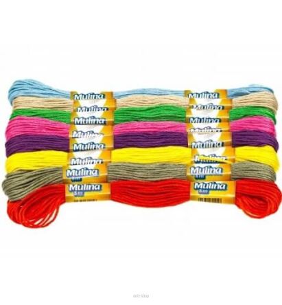 MULINA PASTELOWA 8 KOLORÓW 8M 1157