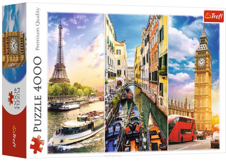 TREFL PUZZLE 4000 WYCIECZKA PO EUROPIE 0095 NN