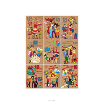 KARTKA URODZINY 18-STKA B6EKO (10) 1126