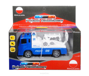 AUTO POLICJA HOL Z POL. GŁOSEM 17X15 CM 7524 